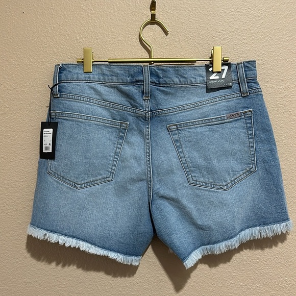 JOE’S JEANS Czechia Relaxed Denim Cut-Off Shorts, Size 27, NWT - Picture 4 of 6